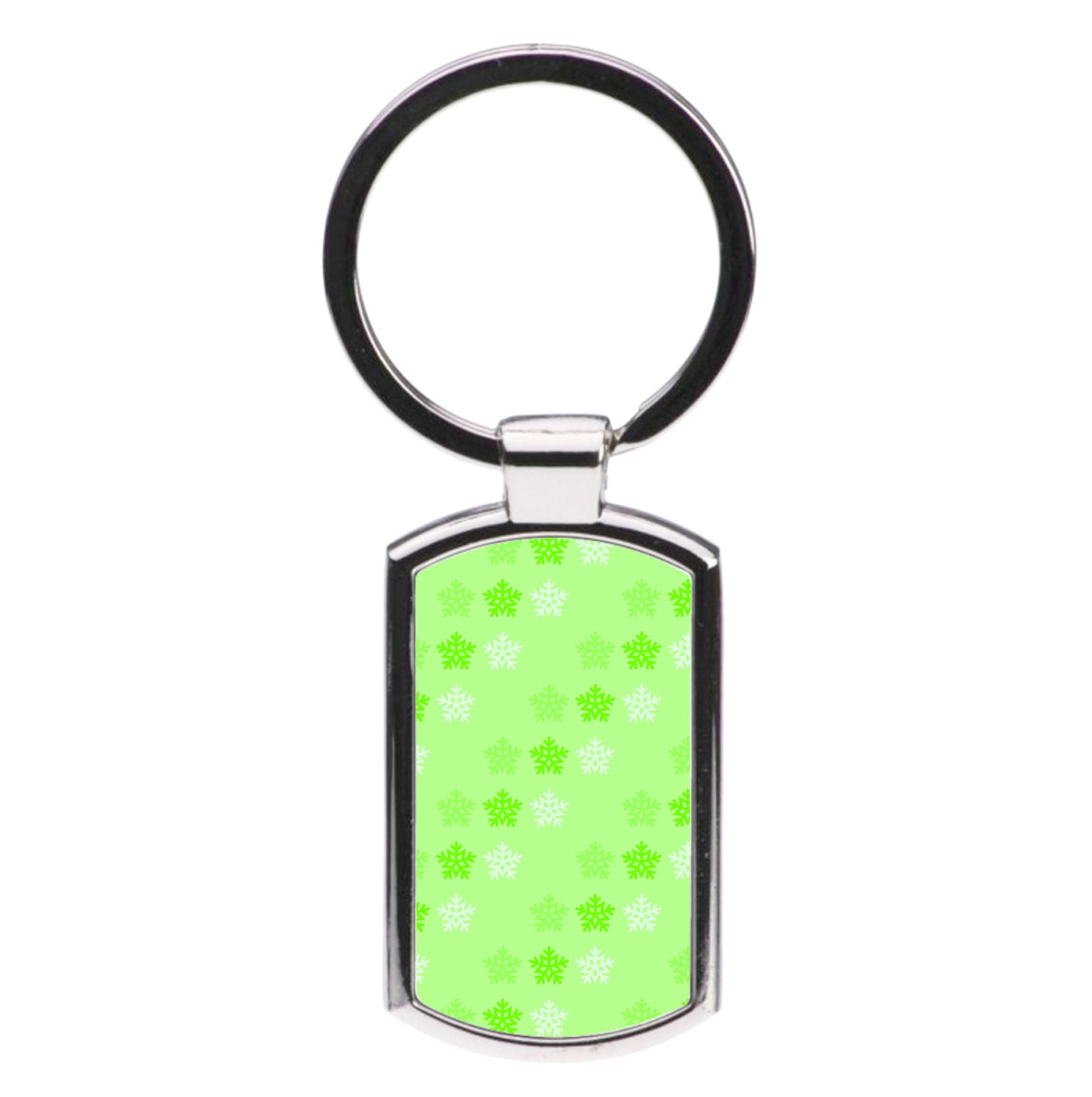 Christmas Pattern 3 Luxury Keyring