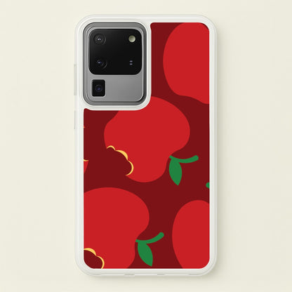 Teacher Apples Pattern Galaxy S20 Ultra Case