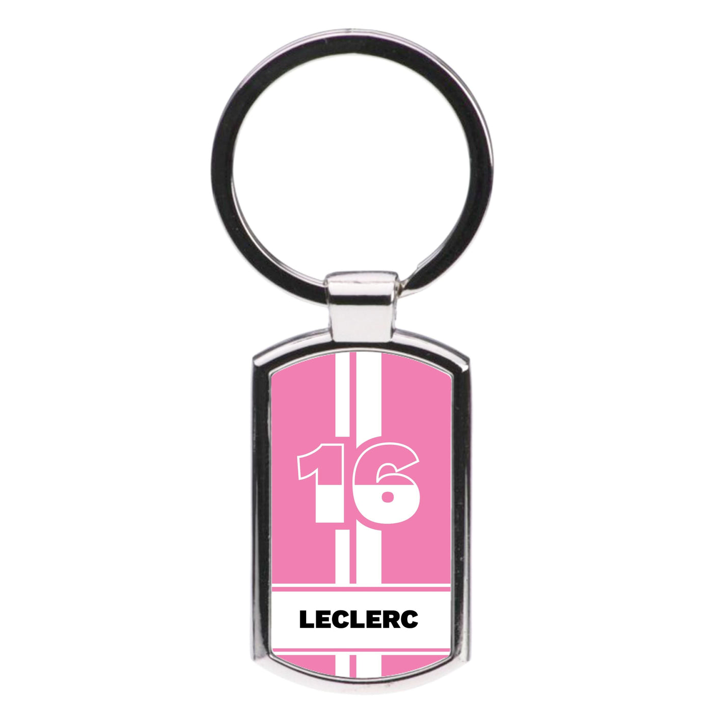 Pink Leclerc Luxury Keyring