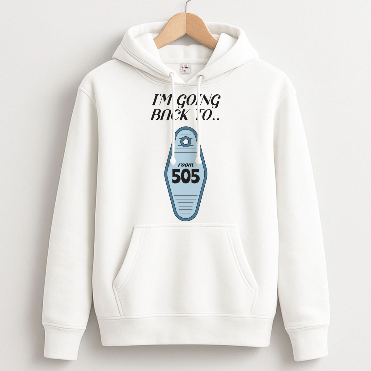 I'm Going Back To 505 Keyring Hoodie