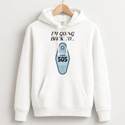 I'm Going Back To 505 Keyring Unisex Hoodie