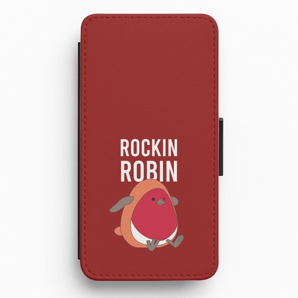 Rockin Robin Plush Flip / Wallet Phone Case