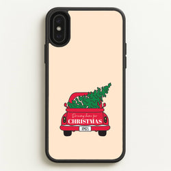 Driving Home For Christmas Truck iPhone XS Max Case