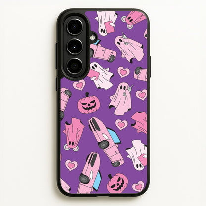 Mean Ghouls Props Pattern Galaxy A56 Case