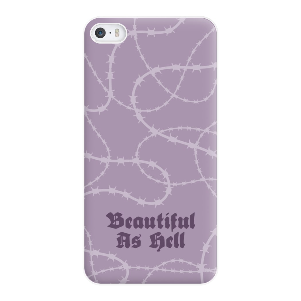 Beautiful As Hell Pattern iPhone 5 / 5s / SE 2016 Case