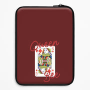 Queen Bee Playing Card Laptop Sleeve 1