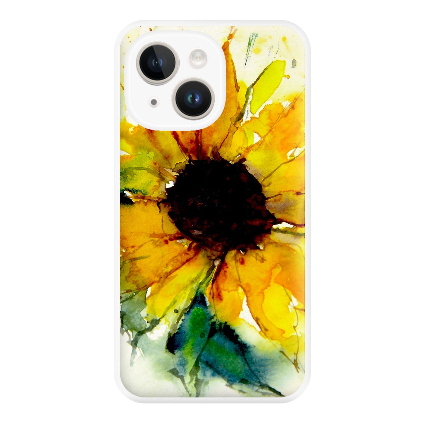 Watercolour Sunflower Phone Case