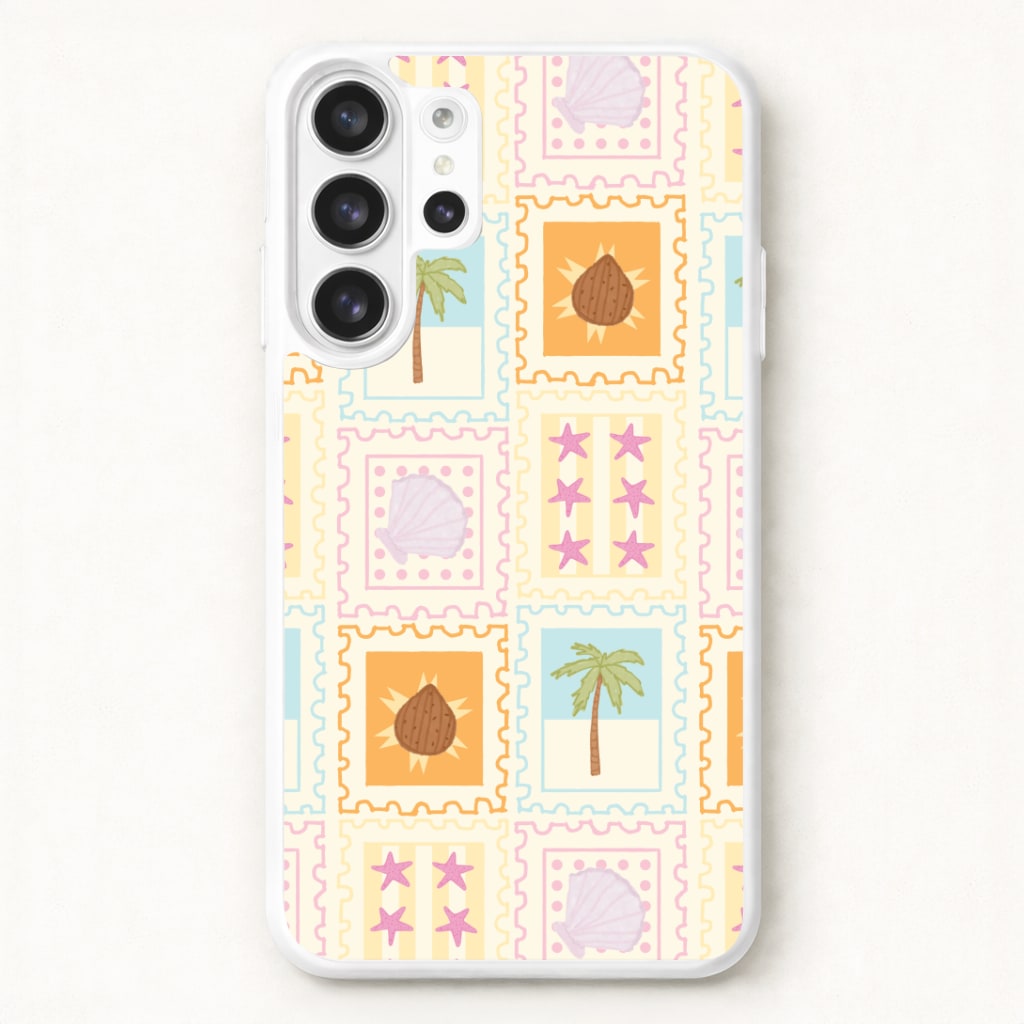 Tropical Stamps Galaxy S26 Ultra Case