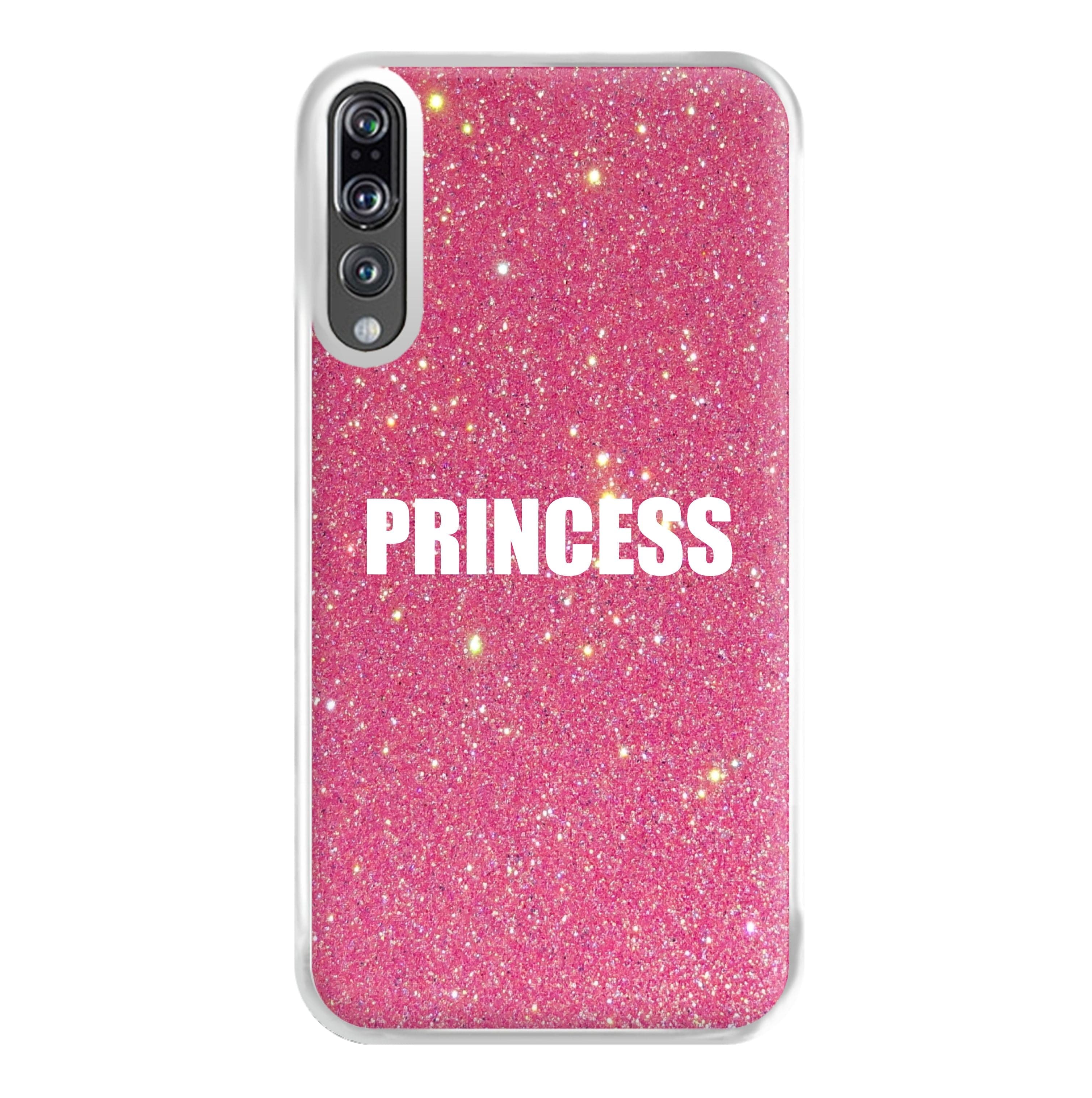 Glittery Pink Princess Phone Case