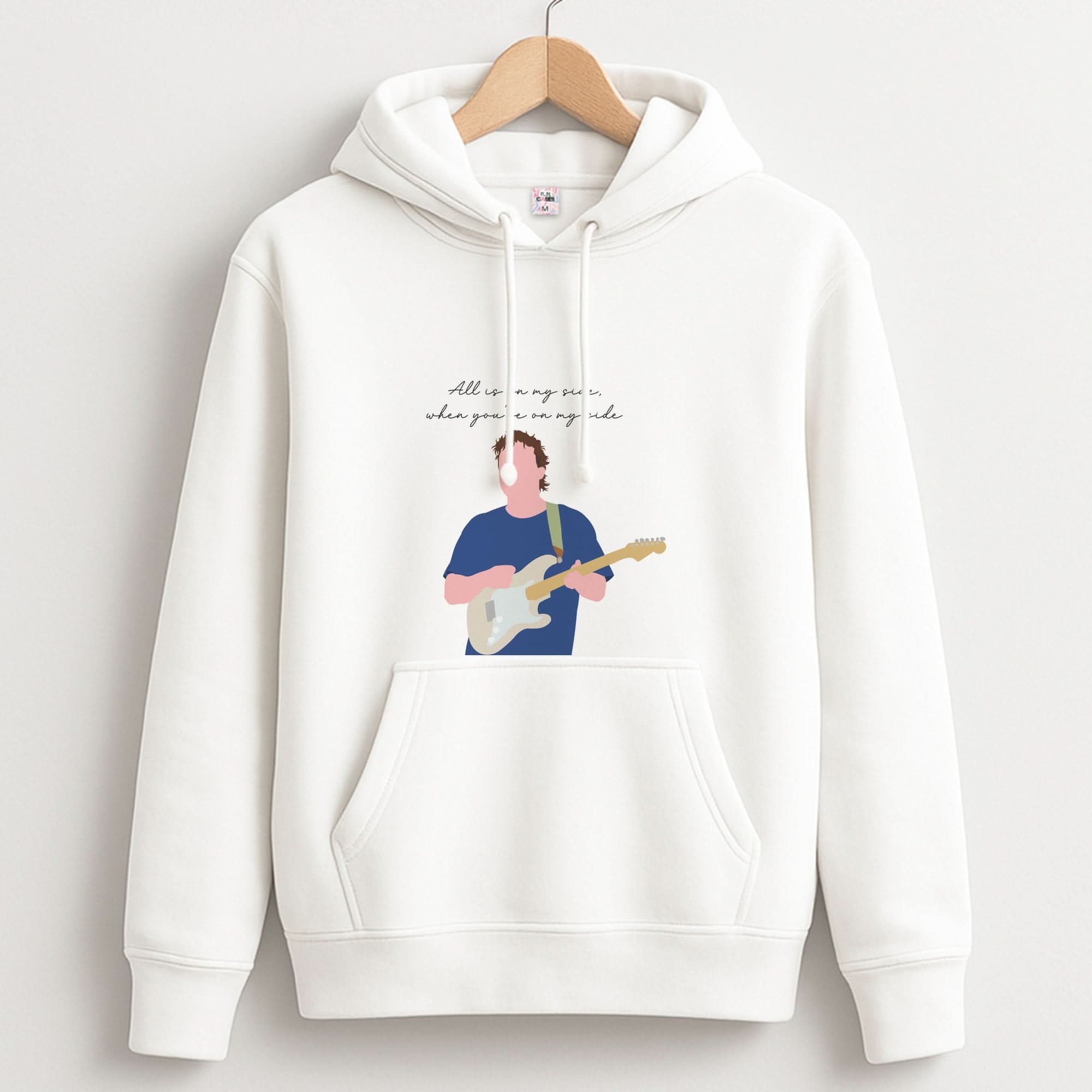All Is On My Side Pink Hoodie