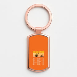 HDIGH Tour 2026 Rose Gold Keyring