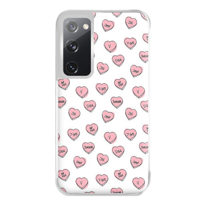 K-Pop Band Hearts Phone Case