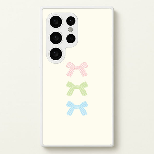Gingham Tiered Ties Galaxy S24 Ultra Case