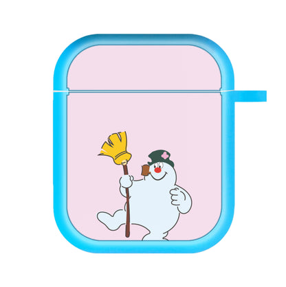 Broom - Snowman AirPods Case