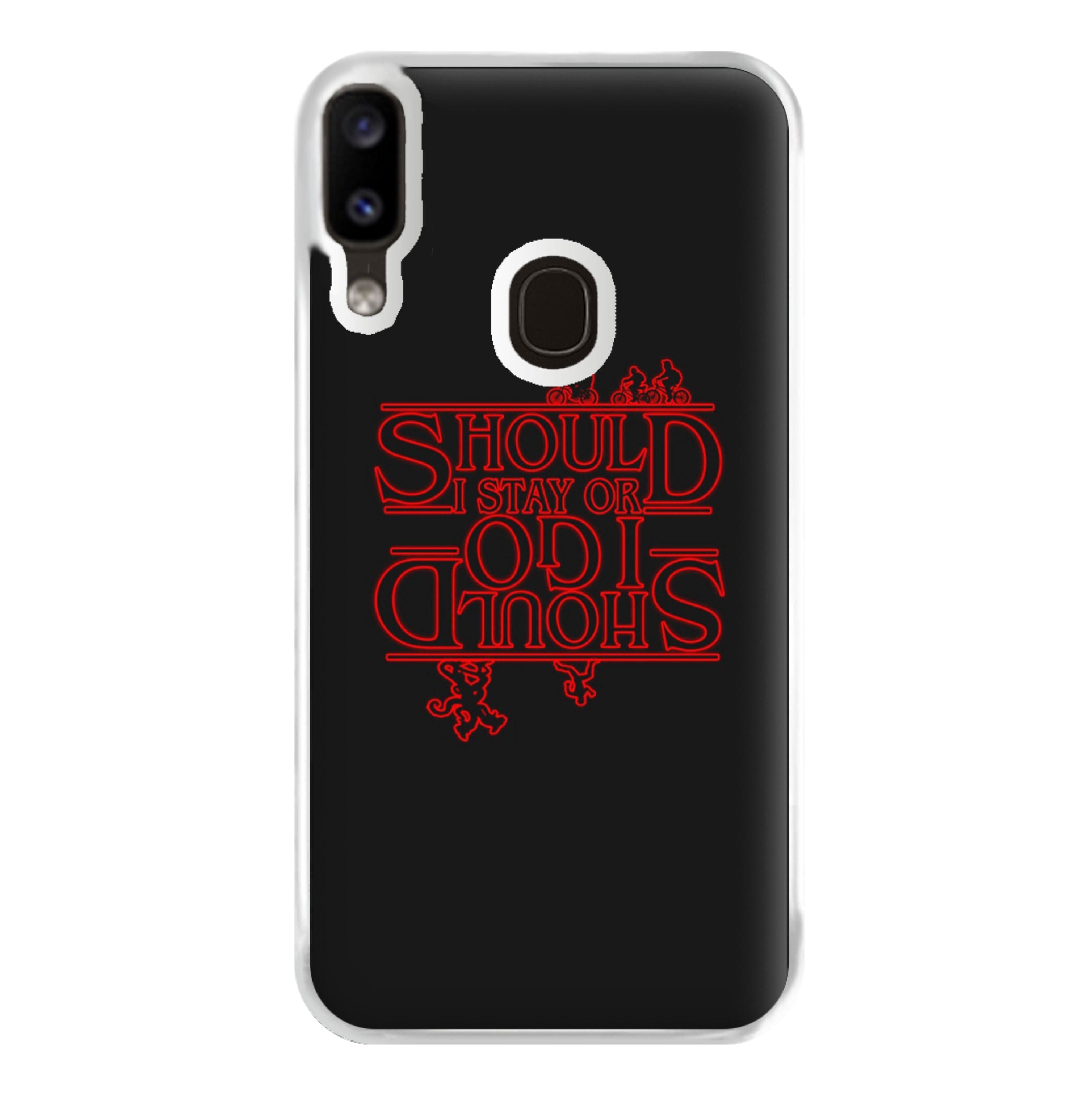 Should I Stay Or Should I Go Upside Down Phone Case