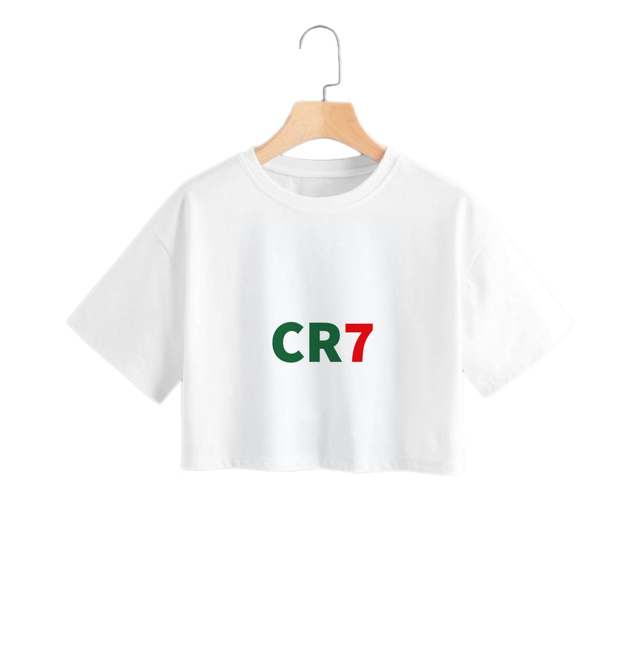 CR7 Logo - Ronaldo Crop Top