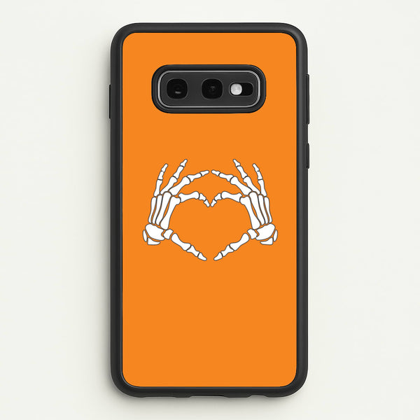 Skeleton Heart Galaxy S10e Case