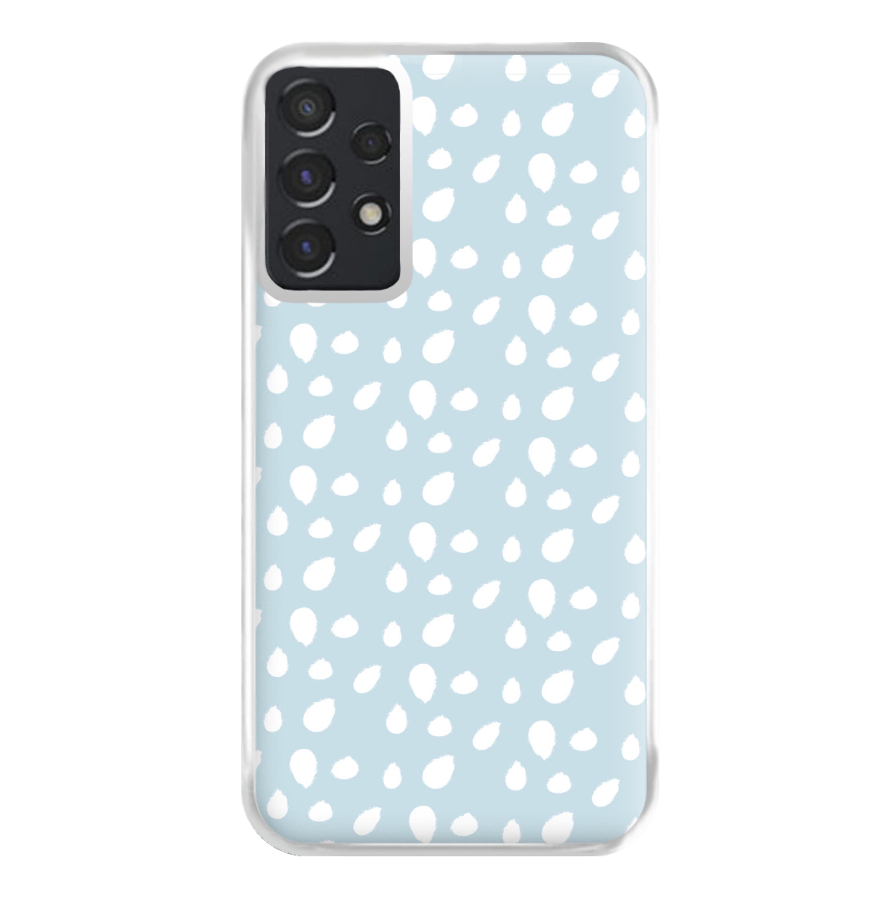 Pastel Blue Dots Phone Case