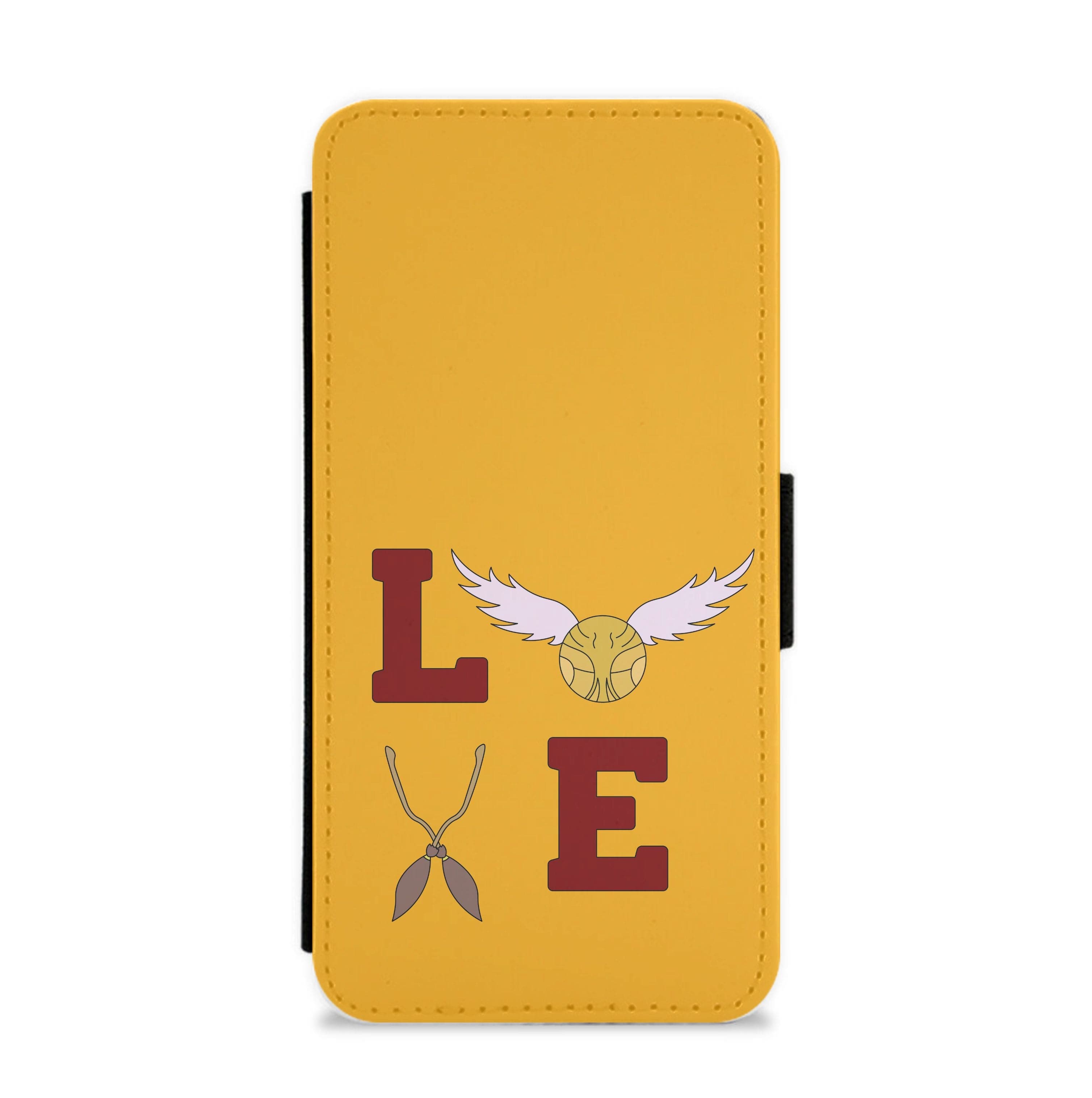 Love Quidditch Flip / Wallet Phone Case