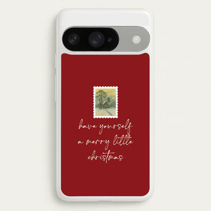 A Merry Little Christmas Stamp Google Pixel 10 / 10 Pro Case