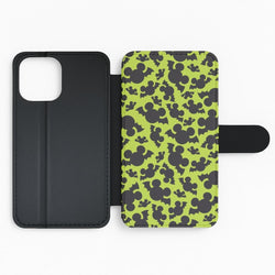 Mouse Bats Pattern Flip Phone Case