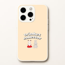 Trinket Collector Biege iPhone 14 Pro Case