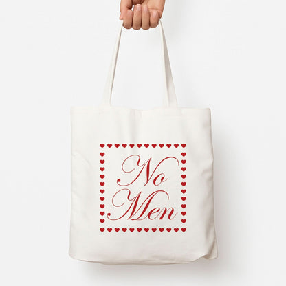No Men Tote Bag