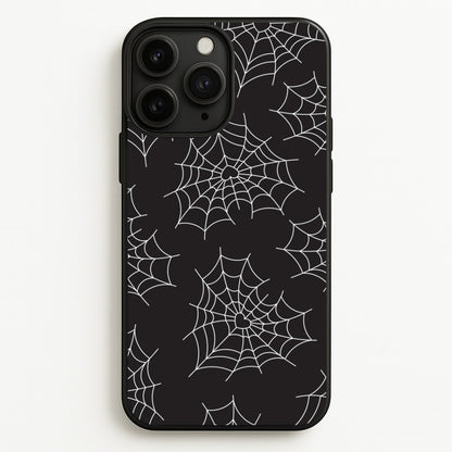 Spiderweb Hearts Pattern iPhone 11 Pro Max Case