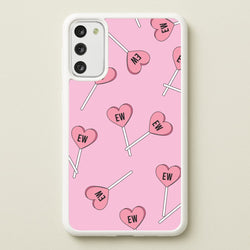 Ew Love Heart Lolipops Pattern Galaxy S20FE Case