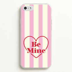 Be Mine Stripey iPhone 5 / 5s / SE 2016 Case
