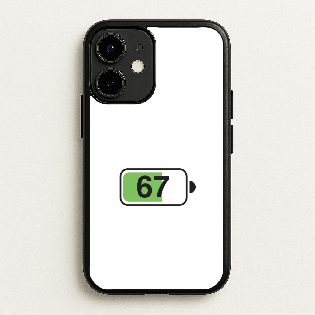 6 7 Battery iPhone 12 / 12 Pro Case