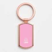 Libra Pastel Zodiac Luxury Keyring 4