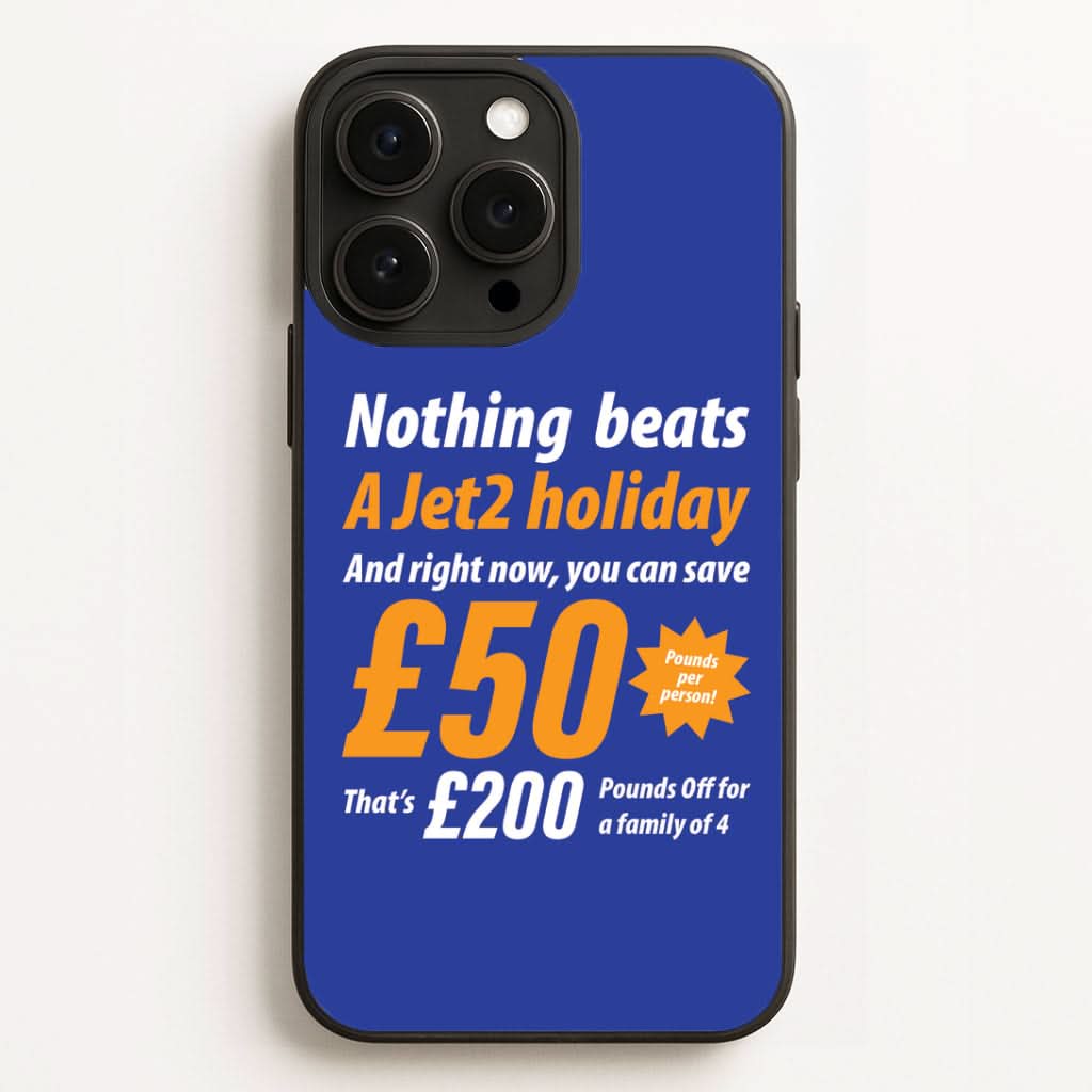 Nothing Beats A Jet Holiday Phone Case for Apple iPhone, Samsung Galaxy, Huawei and Google Pixel