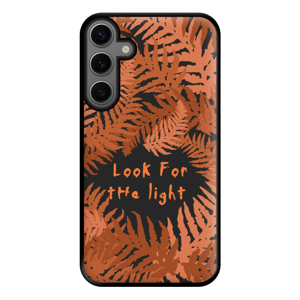 Look For The Light Fern Pattern Galaxy S24 Plus Case