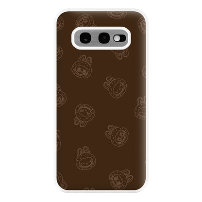 Monsters Outline Pattern I Galaxy S10e Case