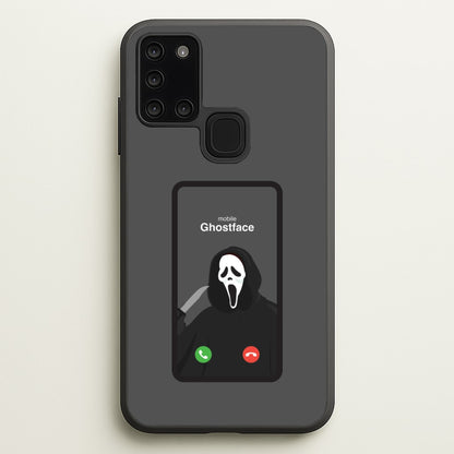 Caller ID Ghostface Galaxy A21s Case