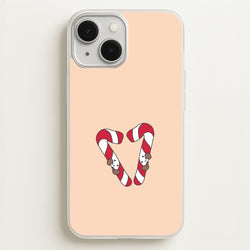 Christmas Candycane Plushies iPhone 13 Mini Case