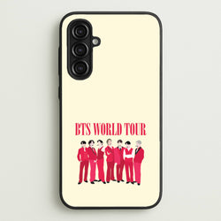 K-Pop Band World Tour 2026 Galaxy A16 Case