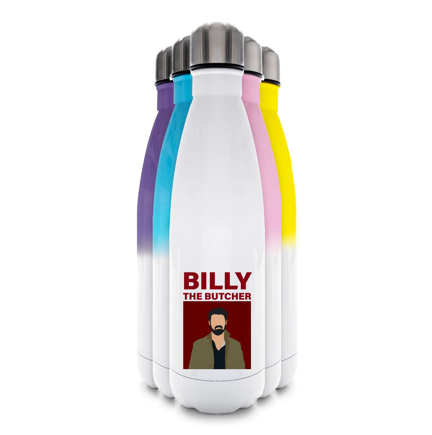 Billy The Butcher Water Bottle