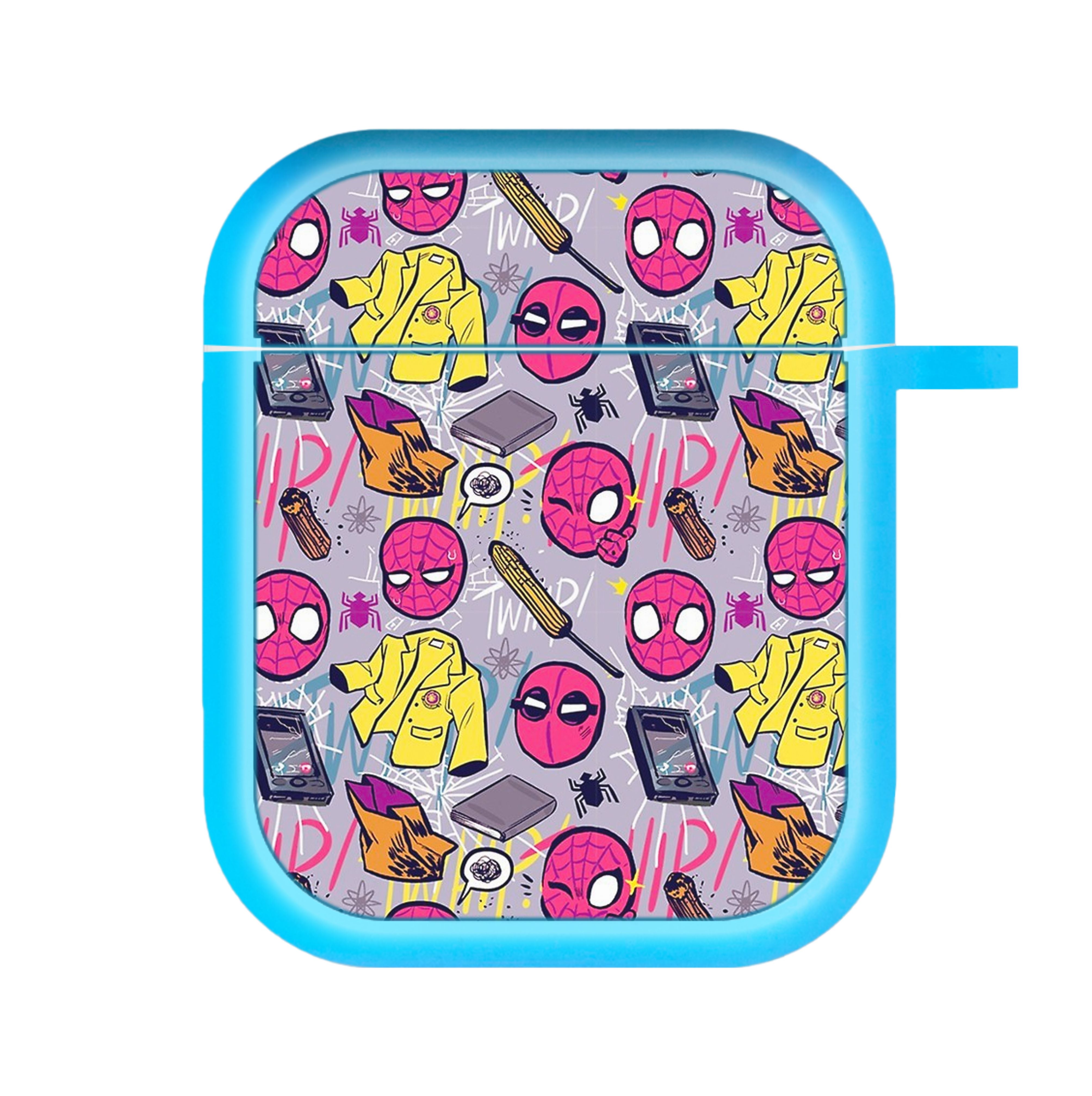 Spiderman Pattern AirPods Case