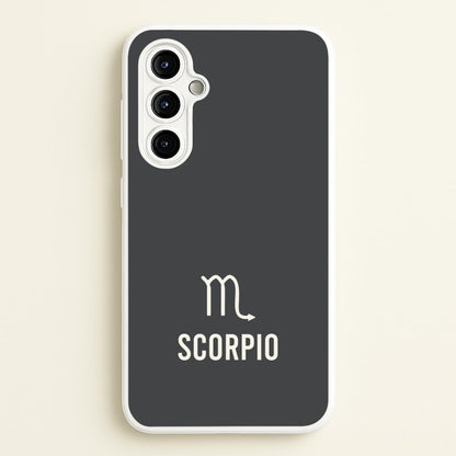 Scorpio Pastel Zodiac Galaxy A54 Case