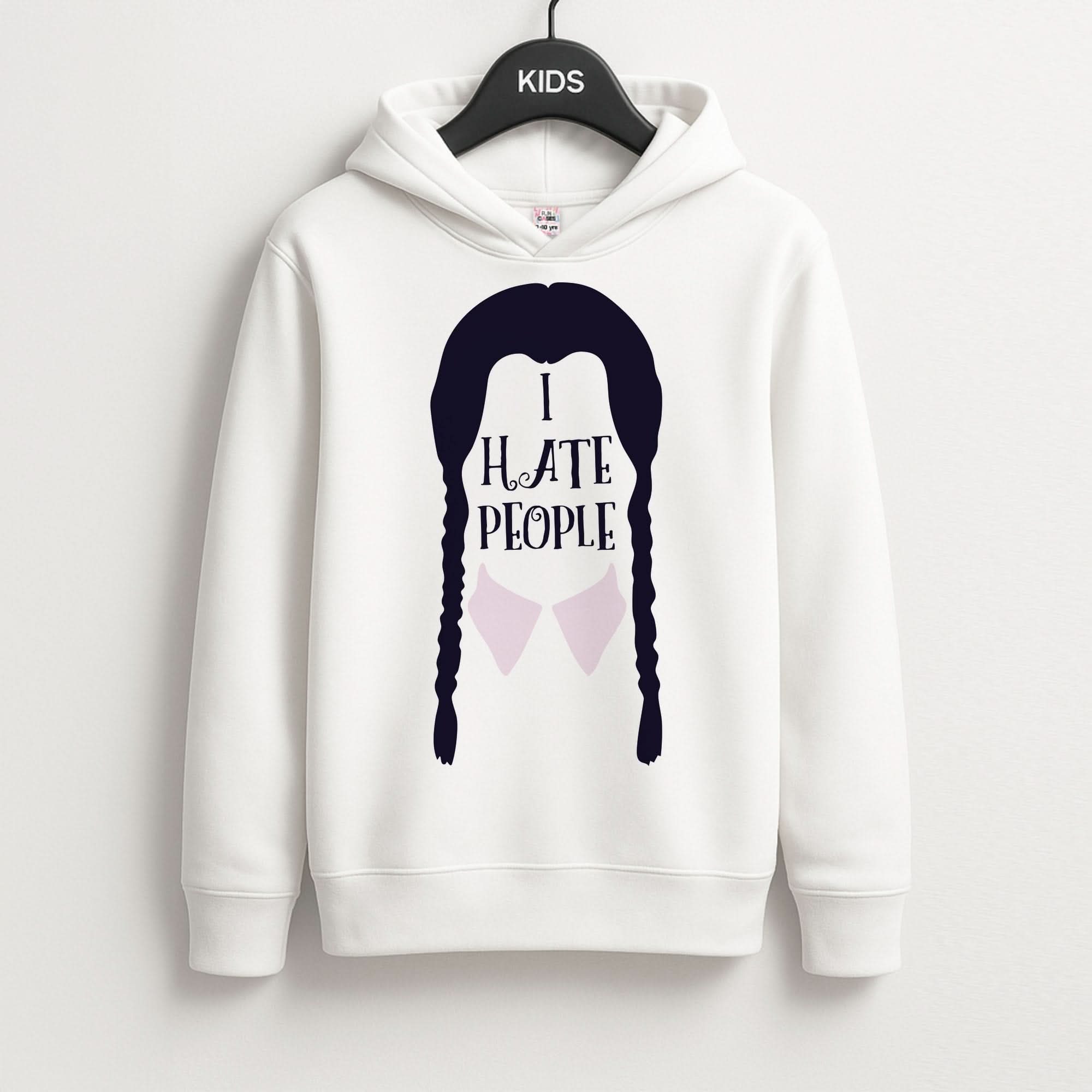 I Hate People Kids Hoodie