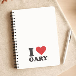 I Love Gary Notepad