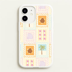 Tropical Stamps iPhone 12 Mini Case