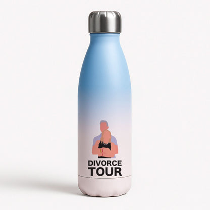 Divorce Tour Blue Water Bottle
