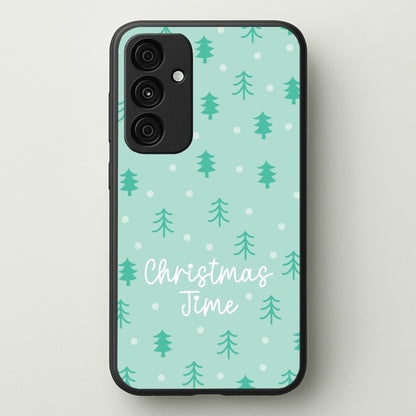 Cute Xmas Trees Pattern Galaxy A35 Case