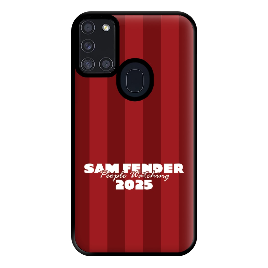 Stripes People Watching 2025 Galaxy A21s Case