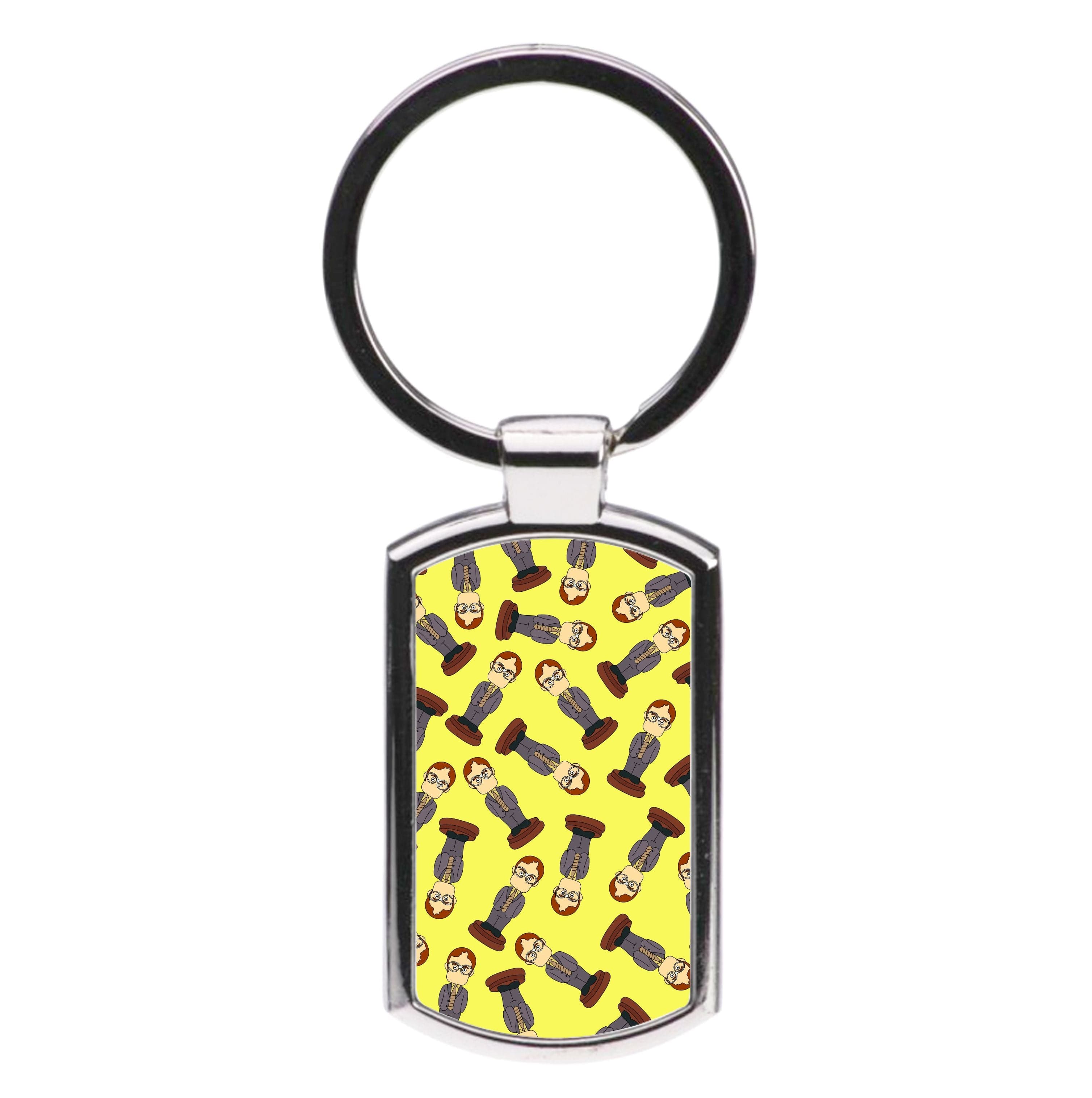 Dwight Pattern Luxury Keyring