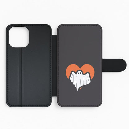 Ghost Heart  Flip Phone Case