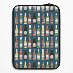 Geometric Brewery Pattern Universal Laptop Sleeve